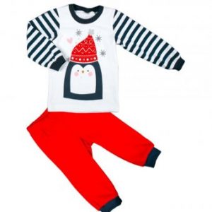 Piżama Świąteczna dla dzieci- Pingwin MMDadak